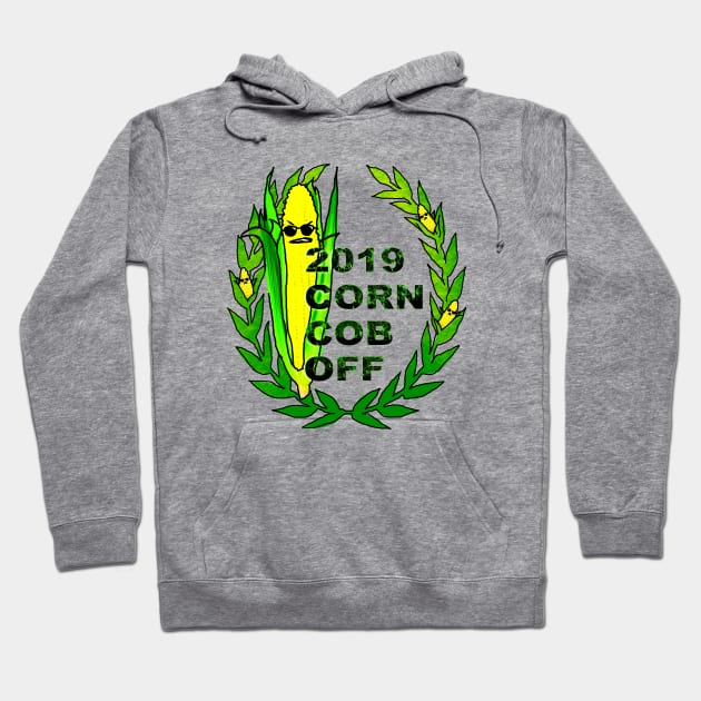 2019 Corn Cob Off Mineral CA Hoodie by lablab